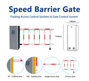 Cancello automatico del parcheggio della barriera di parcheggio astuta con il portone della barriera di traffico della barriera dell'asta della carta - Product Image 2