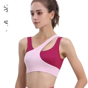 Penjualan Terbaik pakaian dalam yoga mulus seksi rompi olahraga kasual bra tahan benturan kebugaran lari untuk wanita dengan harga pabrik
