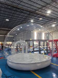 Cupola Gonfiabile per Feste Tenda a Bolla Gigante da Esterno Trasparente <span class=keywords><strong>con</strong></span> <span class=keywords><strong>Palloncini</strong></span> <span class=keywords><strong>Casa</strong></span> Gonfiabile a Bolla per Saltare - Product Image 3