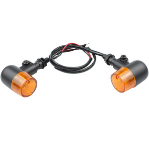 Clignotant Vintage de Moto à Lentille <span class=keywords><strong>Ambre</strong></span> Lampe LED pour Harley Modèle Avant LEDMT-0040 1 An de Garantie <span class=keywords><strong>Prince</strong></span> Cruise - Product Image 3