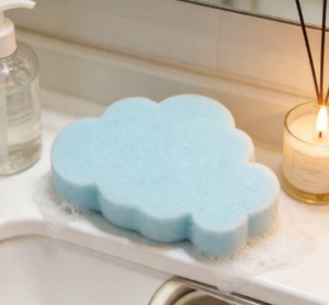 Éponge <span class=keywords><strong>de</strong></span> cuisine légère <span class=keywords><strong>de</strong></span> la série Macaron Color, éponge douce pour le nettoyage des vaisselles, pour un usage quotidien - Product Image 2