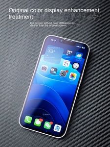 ฟิล์มป้องกันหน้าจอสะท้อนแสงคุณภาพสูงสำหรับ <span class=keywords><strong>Apple</strong></span> Series สำหรับ17Pro <span class=keywords><strong>iPhone</strong></span> ช่วยเพิ่มความสว่างของฟิล์มลดแสงสะท้อน - Product Image 4