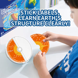 Mapa del Mundo de Plástico, Globo Terráqueo Interactivo, Modelo de Geología, Modelo de la Tierra para el Aula, Enseñanza de Geografía, Juguetes Educativos STEM - Product Image 5