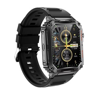 Reloj Inteligente Drioshipping para Hombre con Más de 100 Modos Deportivos, Pantalla IPS de 1.91 Pulgadas, Resistente al Agua IP67, Monitor de Ritmo Cardíaco, Monitor de Sueño, Correa de Silicona - Product Image 3