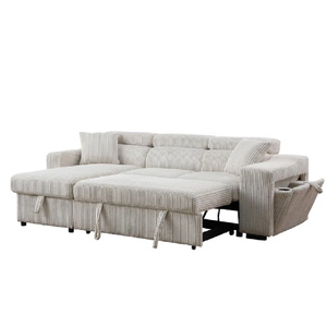 Set Sofa mewah furnitur, tempat tidur kecil ruang tamu bagian ruang tamu Modular tarik keluar dua tempat tidur Sofa empuk - Product Image 5