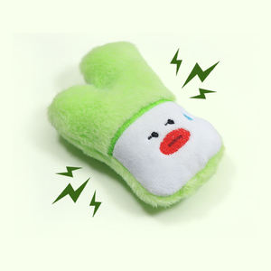 Nuevo diseño, juguetes de peluche interactivos de hierba gatera, colección de plantas vegetales coloridas, lindas cebollas verdes, ajo, suministros masticables para mascotas - Product Image 4