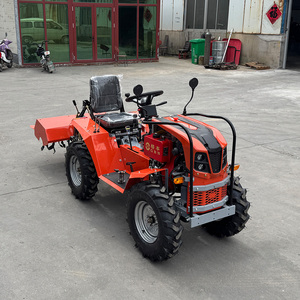 รถแทรกเตอร์ขนาดเล็ก 4 ล้อขับเคลื่อน 4x4 18 แรงม้า สำหรับงานเกษตร เครื่องจักรกลการเกษตร รถแทรกเตอร์ราคาประหยัด พร้อมอุปกรณ์โรตารี่ไถพรวน - Product Image 1