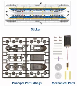 รถไฟความเร็วสูงพลังงาน<span class=keywords><strong>แสงอาทิตย์</strong></span>แบบประกอบเอง ของเล่นวิทยาศาสตร์เพื่อการศึกษา ใช้พลังงาน<span class=keywords><strong>แสงอาทิตย์</strong></span> จัดส่งรวดเร็ว - Product Image 5