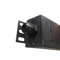 PDU de type allemand avec boîtier en aluminium et disjoncteur bipolaire pour armoires réseau de centre de données