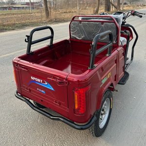 Tricycle pour adultes - Scooter de mobilité pour seniors avec dossier pliable et boîte 2-en-1 - Product Image 3