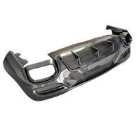 Utilisé pour Benz GLE350 GLE450 GLE63 W167 Coupé AMG Upgraded Edition True Carbon Fiber B-style Rear Diffuser Body Kit