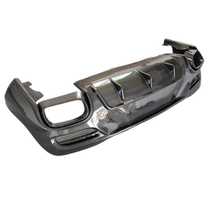 Utilisé pour Benz GLE350 GLE450 GLE63 W167 Coupé <span class=keywords><strong>AMG</strong></span> Upgraded Edition True Carbon Fiber B-style Rear Diffuser Body Kit - Product Image 1