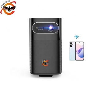 EASUNTECH M1 Battery Pico hd 1080p Rechargeable 3D TV Outdoor Led Smart <b>Android</b> 4K DLP Portable Pocket Home Mini Movie <b>Projector</b> - Product Image 1