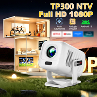 Topleo Mini-Projecteur Portable Android 11 & Autofocus Full HD 1080p Vidéo 4K Smart LCD Android Home Cinéma Projecteur Lampe LED