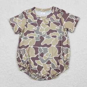 Body de Manga Corta con Estampado de Camuflaje Clásico RTS para Bebé Niño - Product Image 6