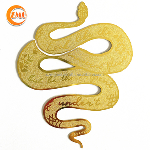 Vente en gros de grands signets en laiton plaqué or gravés sur photo personnalisés - Product Image 1