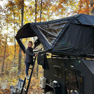 Carpa de Techo Automática de Aleación de Aluminio, Tenda Da Tetto de Lujo, Plegable, con Bolsa para Zapatos, para SUV, Camping al Aire Libre, con Escalera - Product Image 3