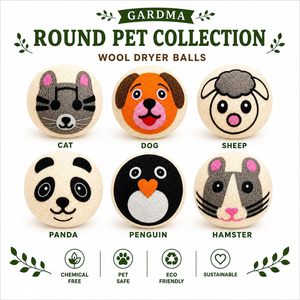 Ensemble de jouets pour <span class=keywords><strong>chat</strong></span> en laine - 12 balles pour chats d'intérieur et chatons, non toxiques, utilisation supervisée en intérieur recommandée (lot de 12, orange) - Product Image 6