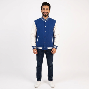 High Quality Custom Wool Body Sleeves Bomber Letterman Varsity <b>Jacket</b> <b>Men</b> <b>Baseball</b> Varsity CollegeBaseballjacket <b>for</b> <b>men</b> - Product Image 1
