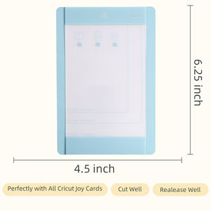 Diylobby Offre Spéciale 4.5*6.25 Inch Découpe Tapis de Cartes Personnalisé Pvc Tapis Porte Camée pour <span class=keywords><strong>Cricut</strong></span> joy Tapis de Découpe de Cartes - Product Image 4