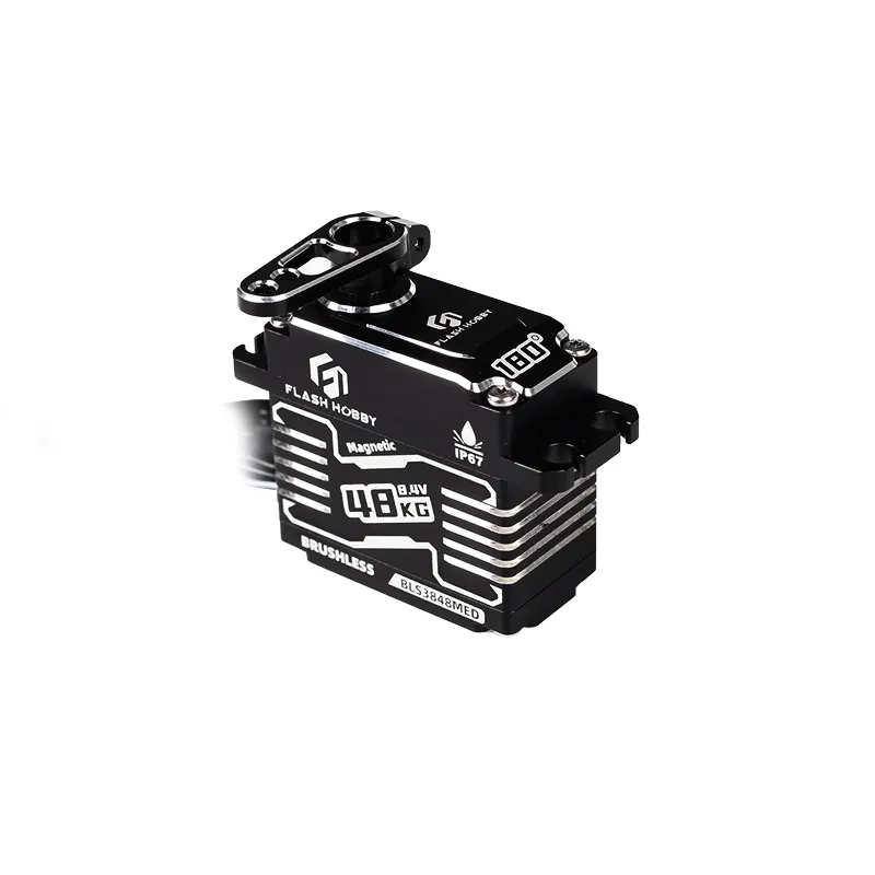 Flash Hobby 36KG~ 48KG 8.4V Magnet Sensor Brushless Servo 1/5 RC Car Truck Boat Compatible with Sanwa SSR, NB4 and FTB mode