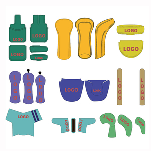 प्राइमस गोल्फ थोक सिर कवर गोल्फ वाटरप्रूफ चमड़े कस्टम कढ़ाई लोगो गोल्फ लकड़ी कवर सेट गोल्फ हेडकवर कस्टम - Product Image 5