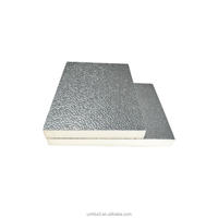 Panneau de conduit d'air pré-isolé en PU résistant au feu, étanche à l'humidité, en polyuréthane et feuille d'aluminium pour conduits de climatisation de parkings souterrains