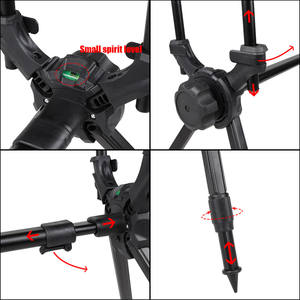 Nouveau design <span class=keywords><strong>de</strong></span> canne à pêche pliante en alliage d'aluminium pour <span class=keywords><strong>carpe</strong></span> porte-cannes à pêche pour <span class=keywords><strong>carpe</strong></span> - Product Image 2