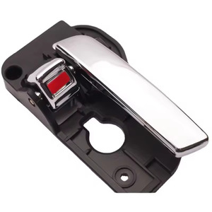 Manija de puerta cromada OEM 826201D010 delantera derecha interior para Kia Rondo 2007-2012, pieza de repuesto metálica - Product Image 5