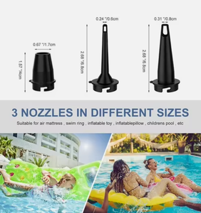 Bomba de Aire Recargable de 5200mAh, Bomba de Aire Inflable de 400L/min, Portátil, de Relleno Rápido, <span class=keywords><strong>para</strong></span> Inflar y Desinflar Camas de Aire, Flotadores de Piscina, <span class=keywords><strong>Bolsas</strong></span> de Almacenamiento <span class=keywords><strong>al</strong></span> Vacío - Product Image 3