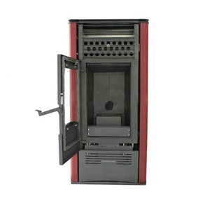 Sıcak satış 2024 yeni Model veranda dökme demir ahşap pelet soba 14kw şömine kapalı - Product Image 5