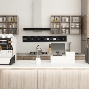 Toma de corriente de superficie, toma de corriente estándar UE, Reino Unido, EE. UU., extraíble para pared de cocina, enchufes de extensión con adaptadores LED - Product Image 3