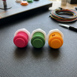 Botón pulsador redondo Baolian para máquinas recreativas, 3.2cm, juego de 3 colores - Product Image 3