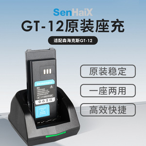 แท่นชาร์จ SenHaiX GT-12แท่นชาร์จแบตเตอรี่ของแท้สำหรับใช้งานมืออาชีพกำลังไฟขาออก20วัตต์ - Product Image 1