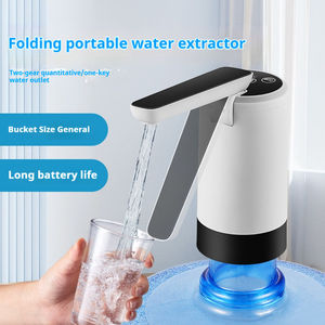 ポータブルで耐久性があり、再利用可能なプラスチック製自動USB充電式飲料水ジャグポンプ、ボトル入りウォーターディスペンサー - Product Image 3