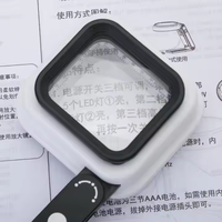Loupe en plastique de microscope numérique portable à grossissement Mini HD 2MP 500X pour étudiants