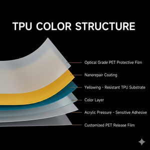 Vinilo Ultra Brillante PET Color PPF para Envoltura de Autos 1.52*15M, el Más Popular para Exhibiciones, Larga Duración, Nueva Actualización, Película de Cambio de Color - Product Image 3