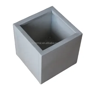 Thép Không Gỉ 304 Đánh Bóng Hoặc Nhôm Planter Giá Rẻ Chậu Hoa, Lớn Thép Không Gỉ Chậu, Planter Kim Loại Flower Pot