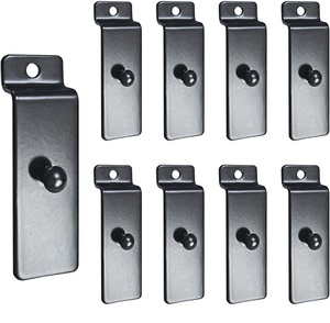 Siêu Thị Nhiệm Vụ Nặng Nề Slatwall Tiện Ích Móc Khung Ảnh Hiển Thị Đồng Hồ Treo Tường Móc Kim Loại Slatwall Móc - Product Image 5