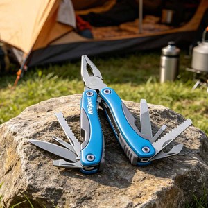 Pince multifonction tactique EDC Master Series pour l'entretien des garages et ateliers, couteau utilitaire pliable durable de poche - Product Image 1