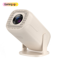 Mini projecteur de jeu HCS350 U5 avec manette de jeu 2.4G, 200 ANSI, 36000 jeux, projecteur intelligent portable Android 14 pour cinéma maison