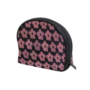 Porte-monnaie pour filles en forme de coquille avec imprimé de fleurs de hau rose hawaïennes, design personnalisé, petit porte-monnaie miniature, sac à cosmétiques pour femmes avec fermeture éclair - Product Image 2