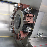 Tour de fraisage horizontal multifonction FCK56Y-1200 robuste, écologique, à serrage unique et haute efficacité pour