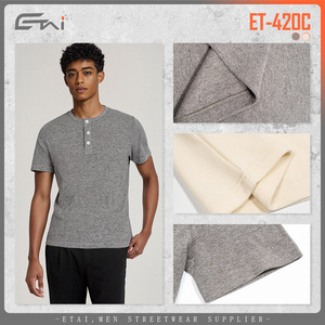 เสื้อยืดคอกลมแขนสั้นทรงเข้ารูปสำหรับผู้ชาย ผ้าผสมใยสังเคราะห์ระบายอากาศได้ดี น้ำหนัก 280 กรัม ป้องกันแสงแดด ซับเหงื่อ แห้งไว สวมใส่สบาย - Product Image 4