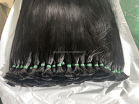 Usine 12A cheveux humains en vrac bruts indiens pour tresser sans trame 100g cheveux humains tressés noirs naturels