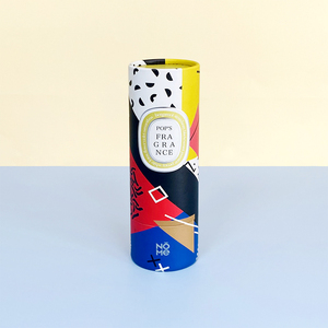 Biodegradable Custom Printing Round Paper Box Scented Diffuser Cylinder Packaging