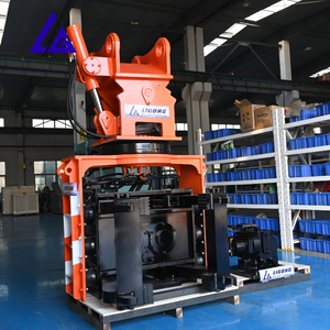 PC200 DH300 Bagger montierter Vibrations hammer für Bridge Pier-und Port Foundation-Arbeiten - Product Image 1