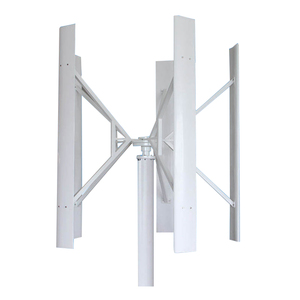 Oversea Warehouse 1kw 2kw 3kw 5kw Wind <b>Solar</b> Hybrid Power System 12V 24V 48V Wind <b>Generators</b> Vertical Wind Won-WS5KW Vertical Wi - Product Image 3