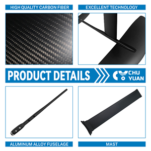 Hydrofoil de Carbono y Aluminio CY-04 1620 SQCM para Surf, con Logotipo Personalizado a Precio de Fábrica - Product Image 4