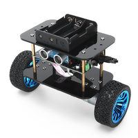 Kit de Desarrollo de Robot Inteligente Autoequilibrado Tscinbuny Educativo con Control Remoto por APP y Evitación de Obstáculos Ultrasónica